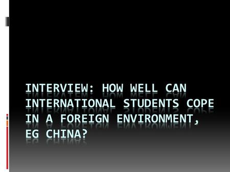 How to conduct the interview  Have different types of questions, open ended and closed questions.  Descriptive will allow them to first get to know.