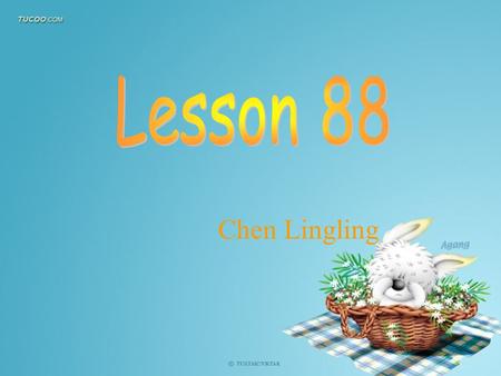 Chen Lingling 1.When does Jim have classes? 2.What does he do after class on Monday and Wednesday? 3. What are Lucy and Lily doing? He has classes.