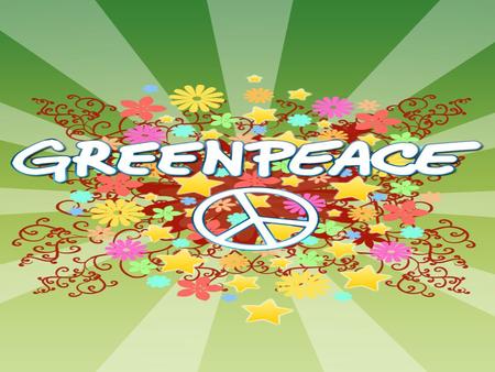 GREENPEACE.