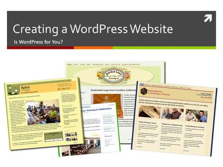  Creating a WordPress Website Is WordPress for You?