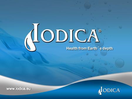 Health from Earth´s depth. World´s water deficit is one of most serious problems that UN is trying to solve. About 1/3 of the world´s population lives.