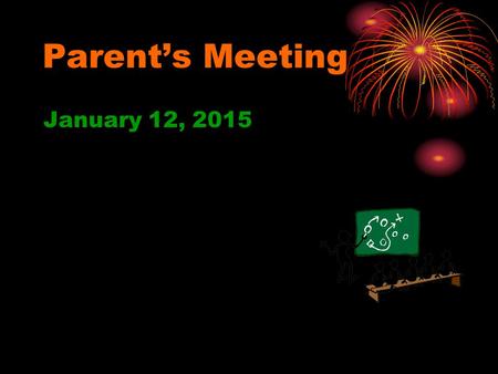 Parent’s Meeting January 12, 2015. Agenda for parent meeting Objectives of the Athletic Department Eligibility for Athletic Participation Academic Eligibility.