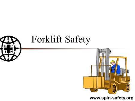 Forklift Safety.