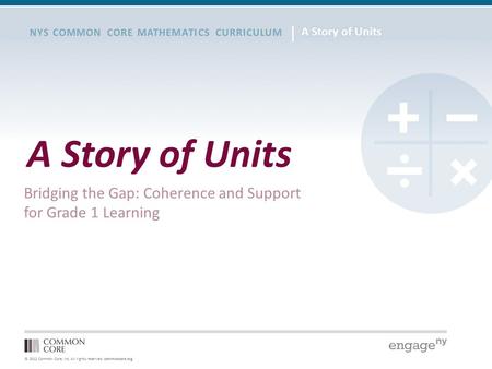 Grade 1 – Module 5 Module Focus Session