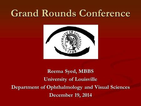 Grand Rounds Conference