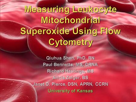 Reactive Oxygen Species (ROS) Mitochondrion and ROS Electron Transport Chain: Complexes I-V.