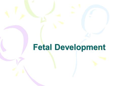 Fetal Development. Seven Weeks By seven weeks, your baby has grown into an embryo about the size of a raspberry and has a tiny beating heart. Head, mouth,