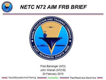 Fred Barranger (N72) John Wishall (N721B) 24 February 2015