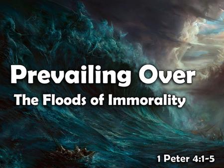 Ascertain a Proper Understanding: Distinction of the Life God Expects God has called us to be holy – 1 Pet. 1:15-16; 4:1-3; 1 Thess. 4:3 God has called.