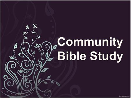 Community Bible Study. Give Me More! I. Fear and Trembling Part 1 A. Winepress B. Angel of the Lord C. Weakest – Don’t Pick Me D. Obeyed Part 1 II.