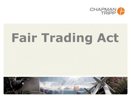 Fair Trading Act 930633. Fair Trading Act 2 Overview General framework Green marketing Carbon claims Comparative advertising Dealing with the Commission.