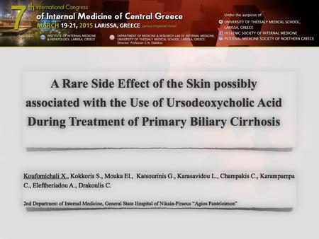 81 year old, female 81 year old, female diagnosis of primary biliary cirrhosis (PBC) in 2000, at the age of 67, based on: diagnosis of primary biliary.