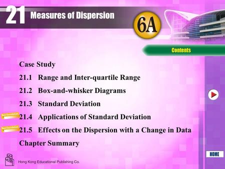 21 Measures of Dispersion Case Study