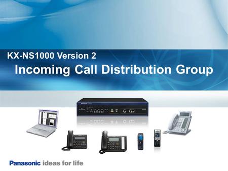 Incoming Call Distribution Group