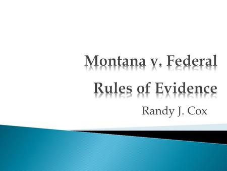 Randy J. Cox.  F.R.E. 301 is short and vague, with no definition of “presumption.”  Note F.R.E. 302 provides that state law governs the effect of presumptions.