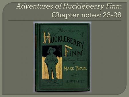  Twain was a humorist – but sometimes the humor vanished, and the result were ugly, bitter comments about the human race, such as Sherburn’s speech.