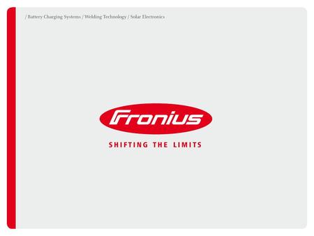 VIRTUAL WELDING Fronius International GmbH Welding Technology division Froniusplatz 1 4600 Wels, Austria.