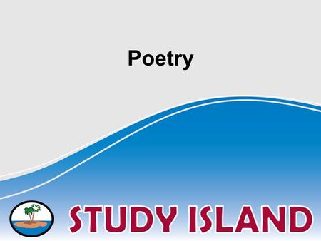 Poetry. Elements of Poetry 3. Rhyme scheme: the pattern of how lines in a poem rhyme 4. Symbolism: the use of symbols to stand for certain ideas 1. Stanza: