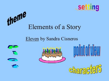 Eleven by Sandra Cisneros