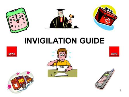 INVIGILATION GUIDE.