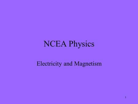 1 NCEA Physics Electricity and Magnetism 2 Amber is the fossilized resin from some trees. Used in jewellery it was often vigorously polished with a soft.