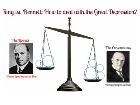 1929: William Lyon Mackenzie King is PM Felt the crash was a __________part of the business cycle Believed the government should not ____________in the.