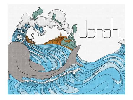 4 But the Lord hurled a great wind upon the sea, and there was a mighty tempest on the sea, so that the ship threatened to break up. ESV Jonah has.