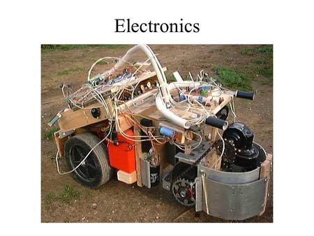 Electronics. Solid snap together electronic connectors.