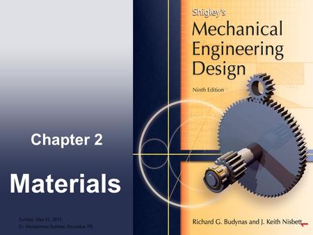 Materials Chapter 2 Friday, April 14, 2017