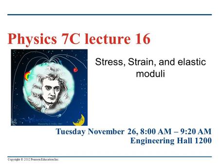 Stress, Strain, and elastic moduli