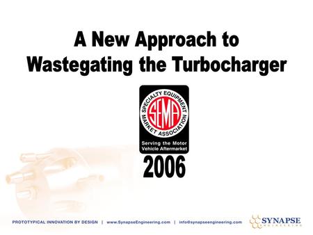 Wastegating the Turbocharger