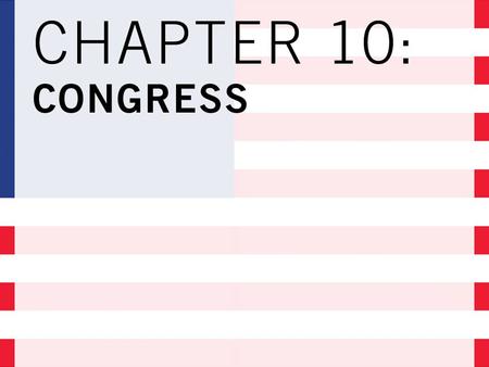 CONFLICT AND COMPROMISE in Congress Life in Congress.