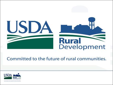 Agriculture Biofuel Summit October 19-20, 2010 USDA Rural Development Business Cooperative Programs John Guthmiller, Program Director 406-585-2540