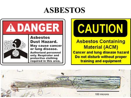 ASBESTOS. Fire in an industrializing world Fire was a leading cause of death in an increasingly ‘built’ environment (more people closer together living.