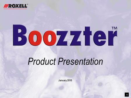 1 1 Product Presentation January 2010. 2 2 Aim: Highest nr. of high quality chicks at lowest cost! 1 Fast feed distribution 2 Comfortable, bird friendly.