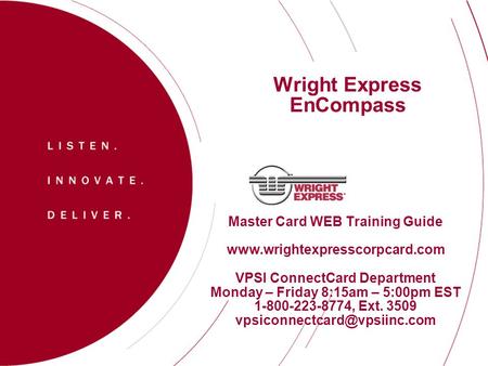 Wright Express EnCompass