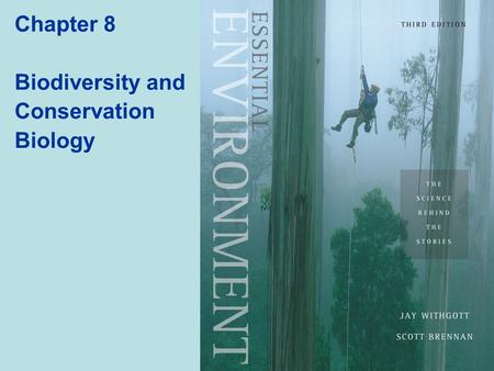 Chapter 8 Biodiversity and Conservation Biology