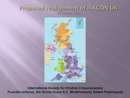 International Society for Krishna Consciousness Founder-acharya: His Divine Grace A.C. Bhaktivedanta Swami Prabhupada.