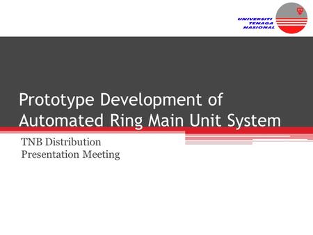 Prototype Development of Automated Ring Main Unit System