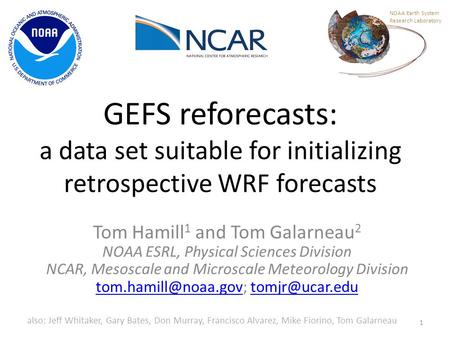 NOAA Earth System Research Laboratory