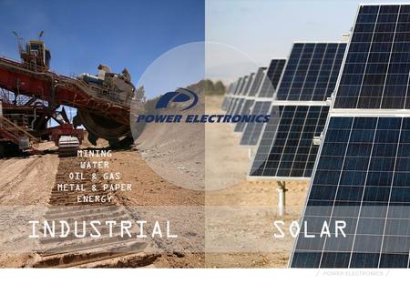 INDUSTRIALSOLAR MINING WATER OIL & GAS METAL & PAPER ENERGY.