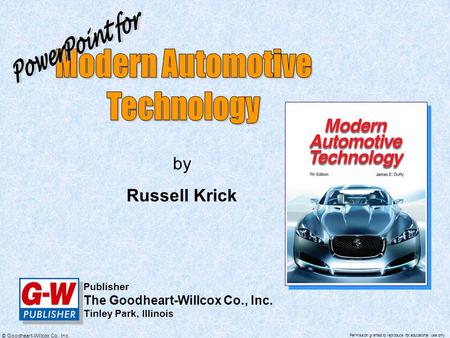 Modern Automotive Technology