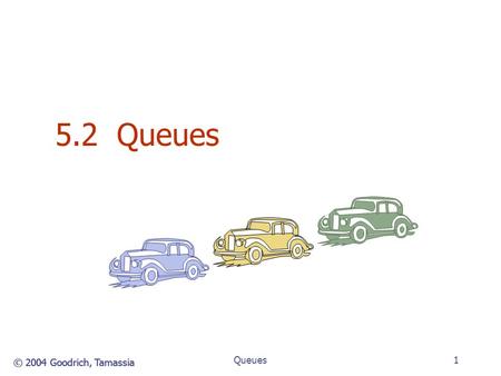 Queues 4/14/2017 5:24 PM 5.2 Queues Queues Dr Zeinab Eid.