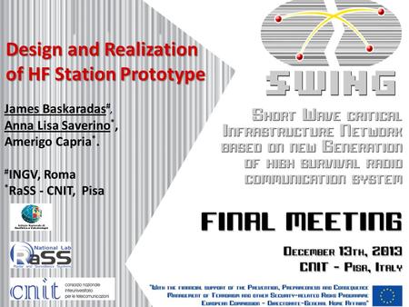 Design and Realization of HF Station Prototype