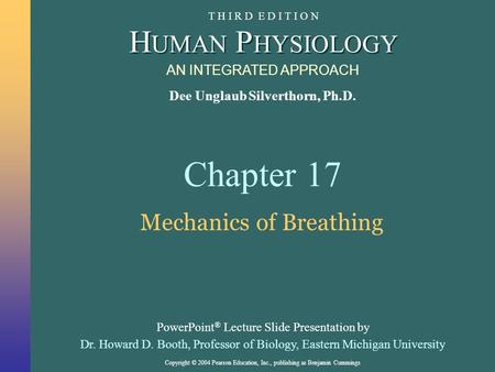 Mechanics of Breathing