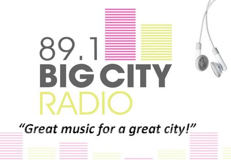 BIG CITY RADIO is Birmingham’s own radio station broadcasting on 89.1 FM across the city and on the world wide web. At the heart of its community, Big.