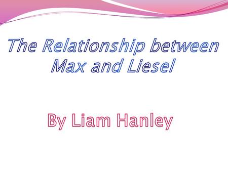 Introduction How they built their relation ship upon words How literature saved them both and the implications of this How they both found solace in literature.