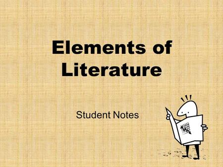 Elements of Literature