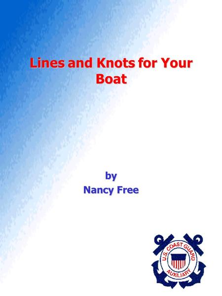 Lines and Knots for Your Boat