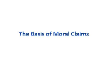 What makes these questions moral questions? Why have these moral questions resisted resolution?